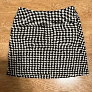 Stylish Black and White Skirt